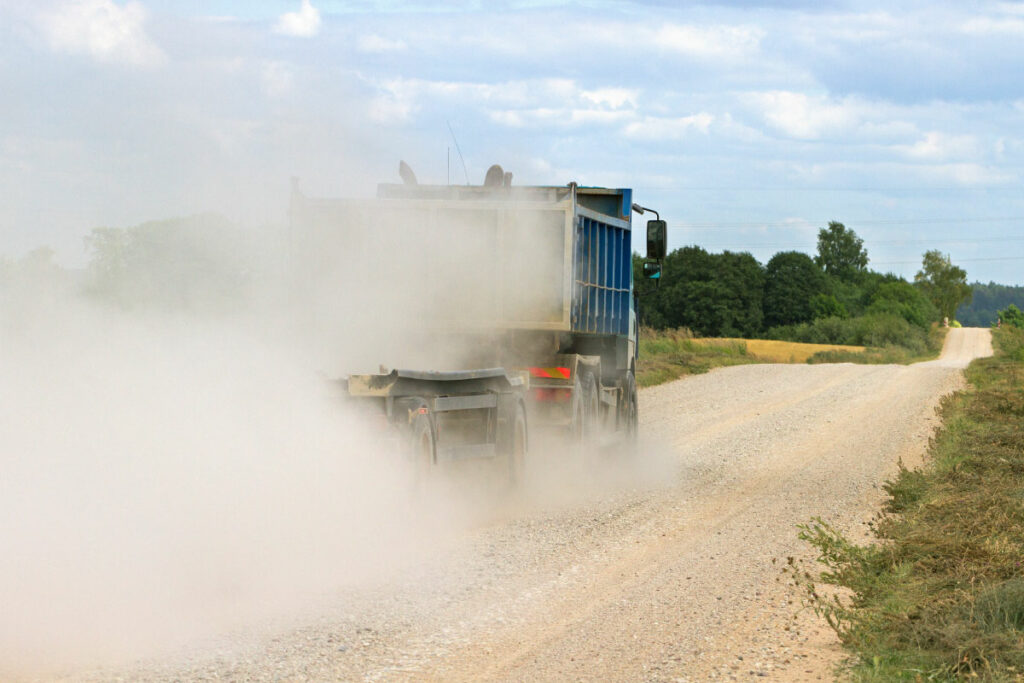 dust control for roads